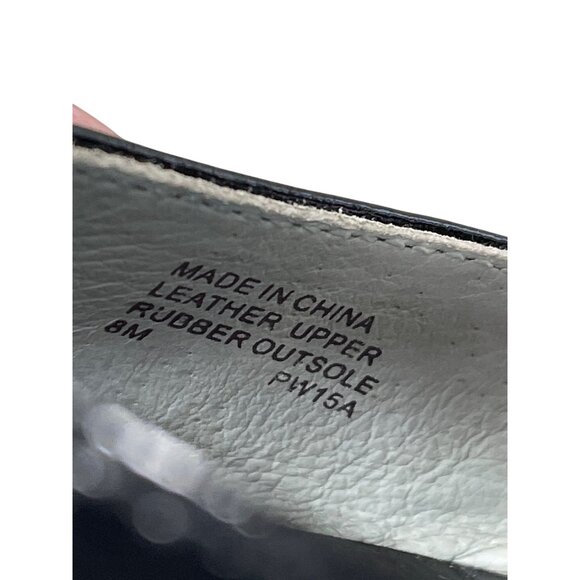 Michael Kors Black Patent Leather Berkley T-Strap 4" Heels SKU 9531 - Picture 6 of 16